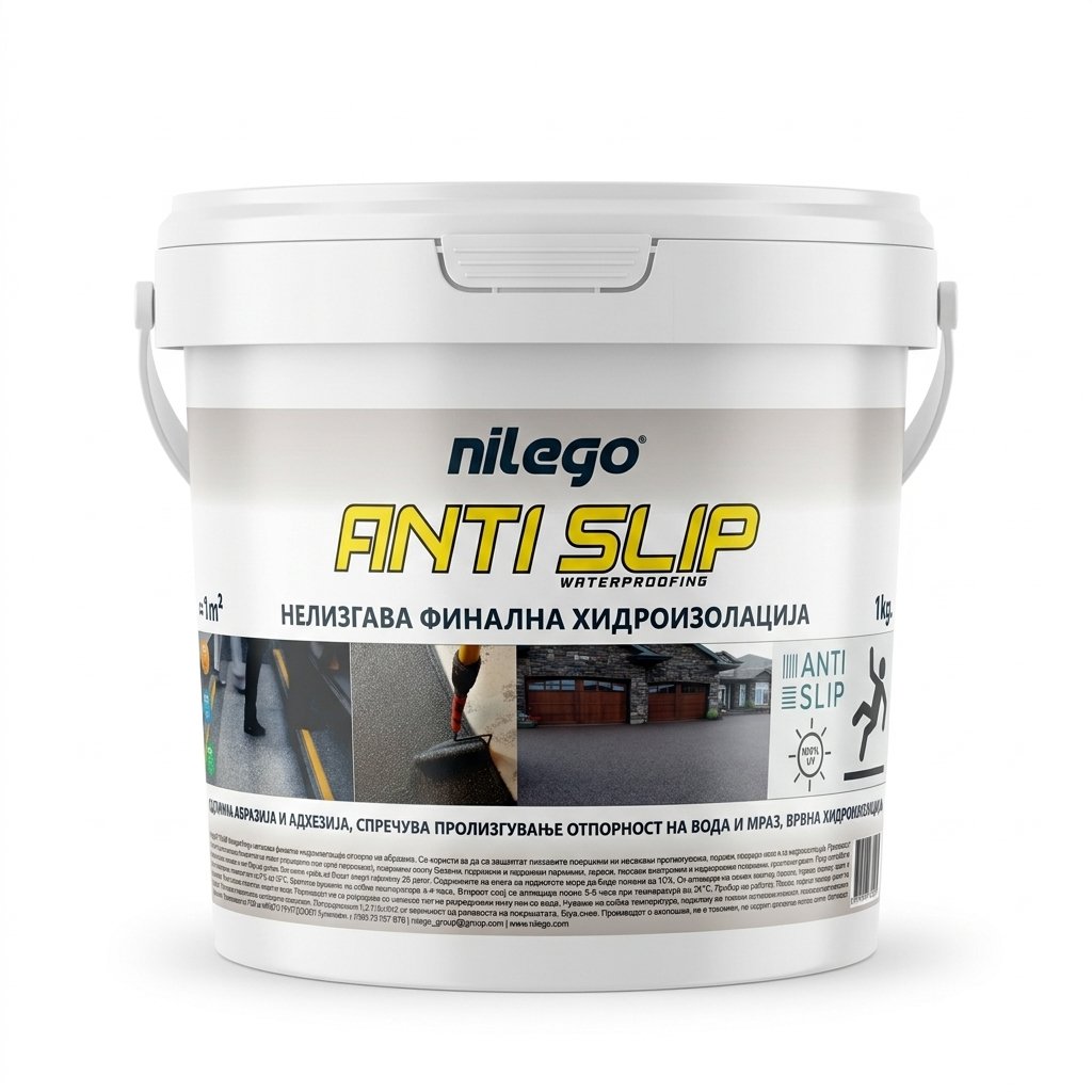 Nilego Anti-Slip - нелизгава финална хидроизолација